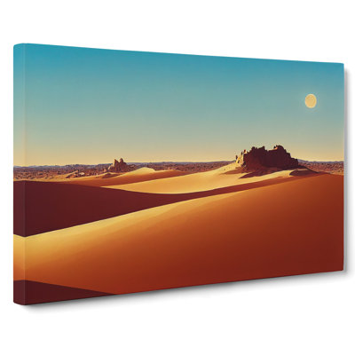 Glorious Desert - Wrapped Canvas