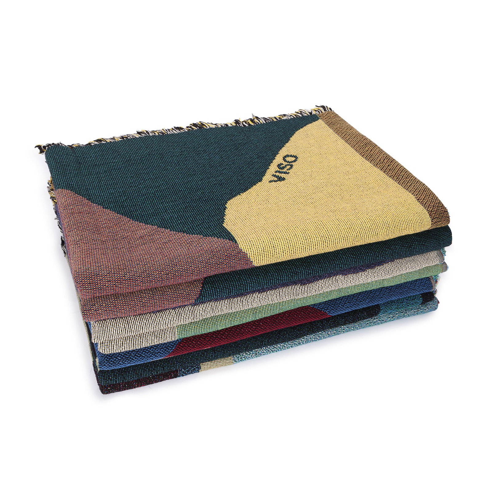 Viso Striped Tapestry Throw