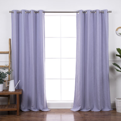 Mendelsohn Polyester Blackout Grommet Curtain Panel