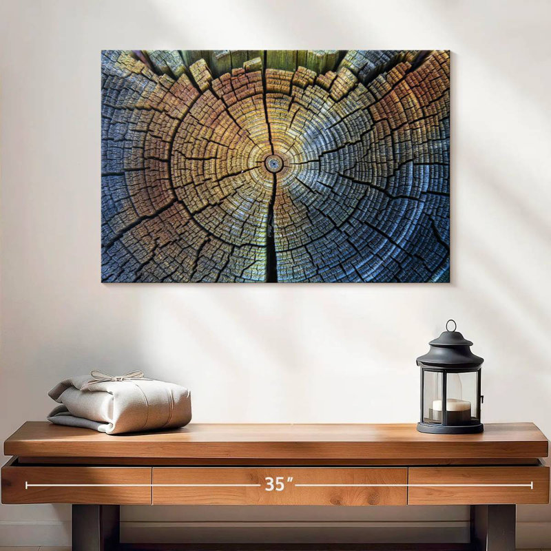 Tree Trunk Pattern, 16" H x 24" W