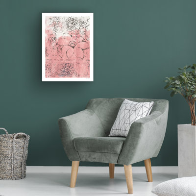 Art mural sur toile rose bolologien, Piper Rhue Wanderer II