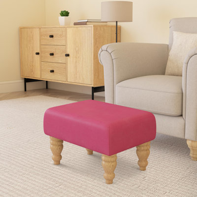 Acierno Mahogany Wood Turned Leg - Faux Leather