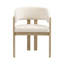 Boucle Upholstered Armchair in Beige-1870903590-1862292161