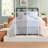 Modern Cotton Jacquard Bedding Sets With Decorative Pillows For Home