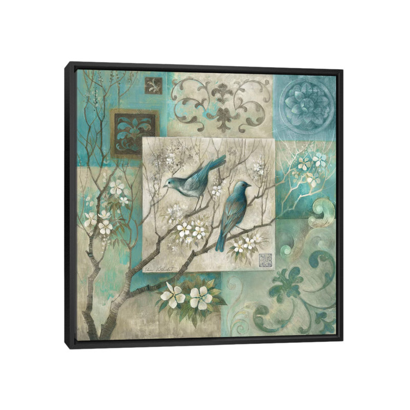 « arboretum spring song ii », reproduction d’impression sur toile, H 37 po x l 37 po x P 1,5 po, Pas de tapis