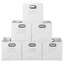 Bac de rangement pliable en tissu avec porte-étiquette Niche Cubo-1952162577