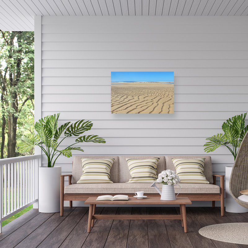 Art boliné dans le sable, H 30 po x l 47 po