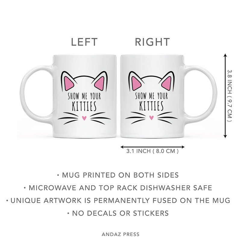 Tasse à café «Funny Cat Lover Naps», « Show Me Your Kitties » - Montrez-moi vos chato