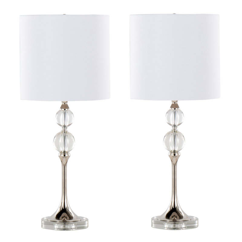 Standard, Cristal, Blanc, H 26,25 po x l 11 po x P 11 po