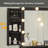 47.2" Makeup Vanity with Sliding Shelves, Light Up Mirror, USB & Power Outlet and 11 Drawers, Black-690403161