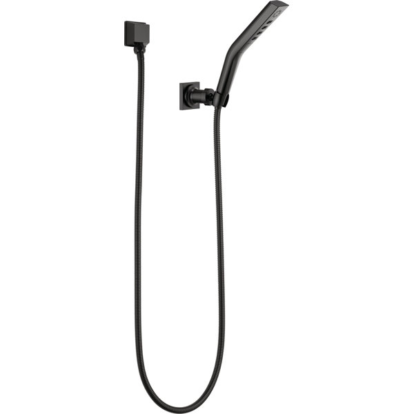 Pivotal 3-Spray 1.8 in. Single Wall Mount Handheld H2Okinetic Shower Head in Matte Black Pivotal 3-Spray 1.8 in. Single Wall Mount Handheld H2Okinetic Shower Head in Matte Black