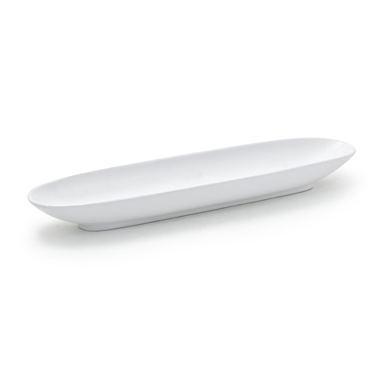 Plat de service ovale 14 po