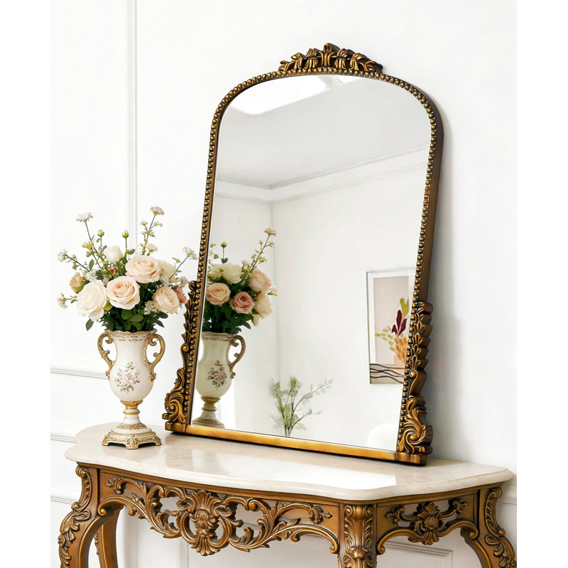 Miroir mural Euri, Or antique, 32 po x 24 po