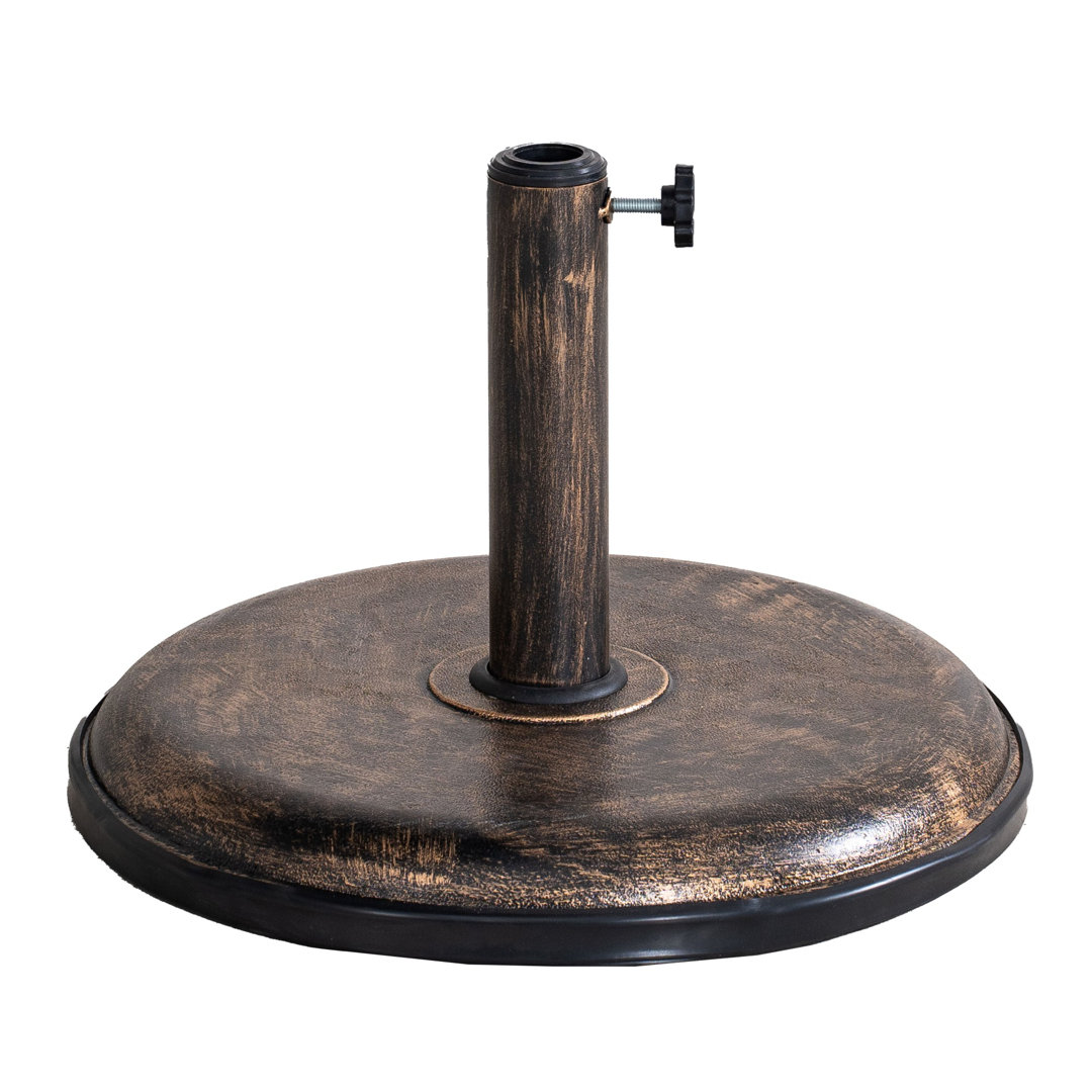MIMO Cement Patio Umbrella Base with Steel Tube