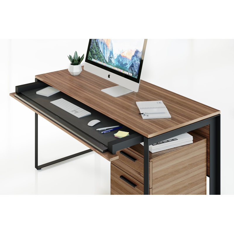 Linea™ Writing Desk, Natural Walnut
