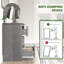 Commode 3 tiroirs Farmhouse Grey
