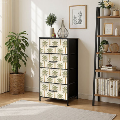 Commode de rangement verticale 4 tiroirs