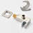 Ceiling Mounted Shower With 16" Head - Handheld, Brushed Nickel Finish And Handheld Nickel, Brass Material