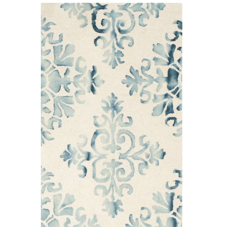 Carter Dye Hand Tufted Wool Geometric Rug
