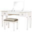 Coiffeuse Modern Mirrored