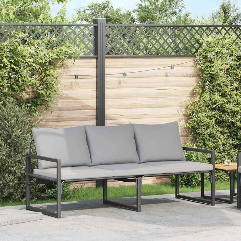 Steel Outdoor Bench