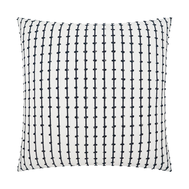 Topsy Pillow Cover & Insert, Domino, Bolster 14"H x 42"W