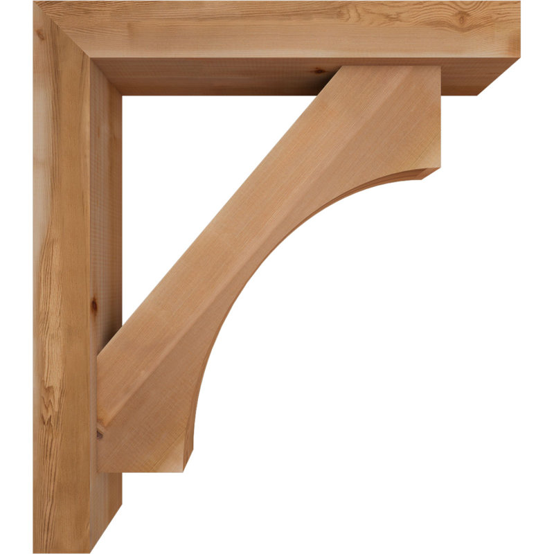 Support Westlake Block avec support décalé, 24 x 30, Cèdre rouge occidental de l 5 1/2 po (lisse)