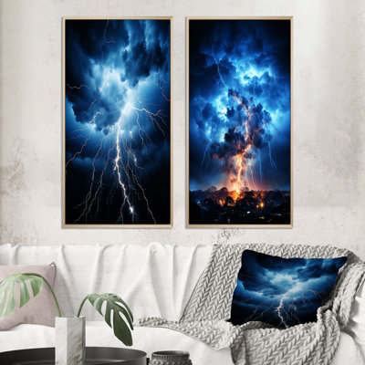 «Lightning Electrifiant Moment» 2 pièces