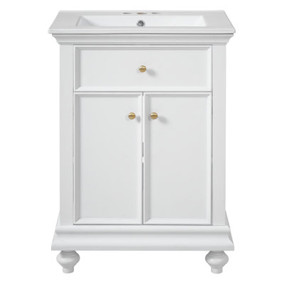 Bathroom Vanity with A Tip-Out Drawer