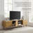 Adjustable Mid-Century Modern TV Stand Entertainment Center with Storage Drawers