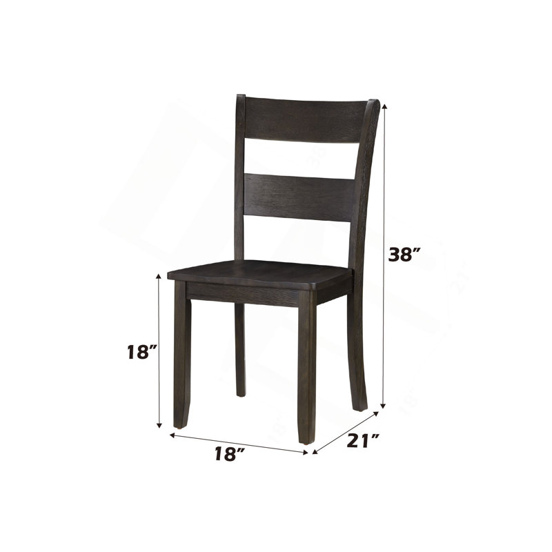 Ensemble de 2 chaises d'appoint Haddie
