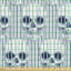 Ghent Skulls and Geometric Shapes Fabric