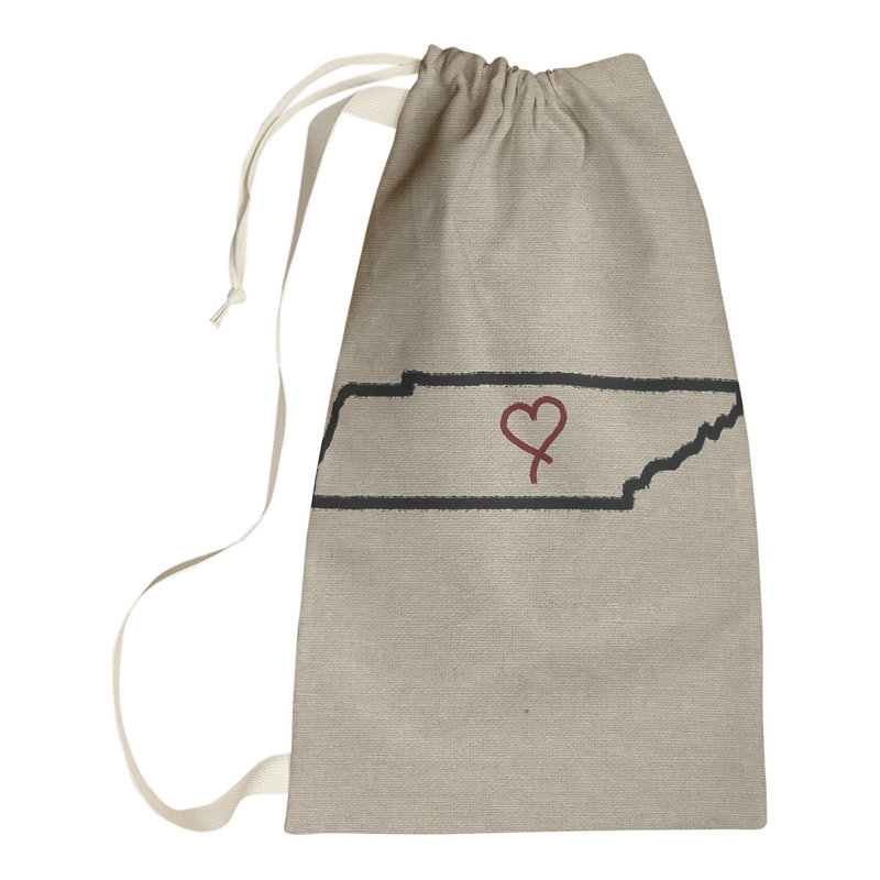 Sac à lessive « Love » hansard, Petit (H 29 po x l 18 po x P 1,5 po), Tennessee