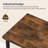 Reggis 24.4'' Tall Side Table-650889235