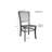 Elegant Brown 31.5" Dining Chair with Breathable Cane Back-1705832888