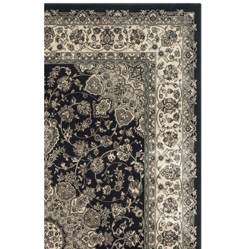 Tapis 100% viscose Petronella, Rectangle 6 pi 7 po x 9 pi 6 po