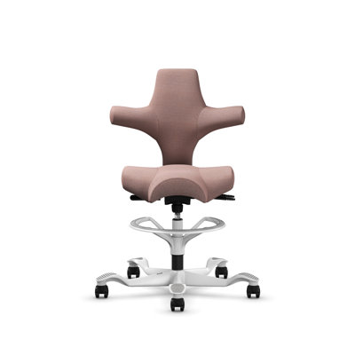 Fauteuil réglable en hauteur avec repose-pieds HœG Capisco