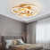 Alliber 3 - Light 23.23'' Simple Geometric LED Semi Flush Mount