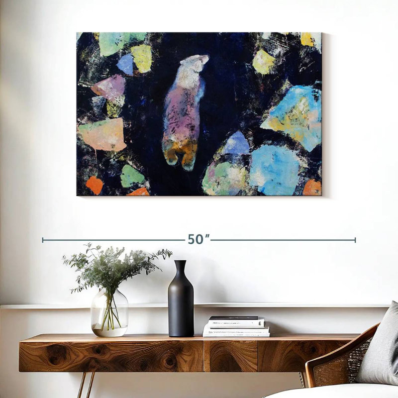 Brampt Polar Bear Journey, 26" H x 39" W