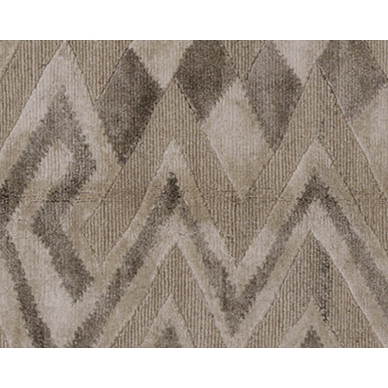 Tapis beige et multicolore de haute qualité noué à la main