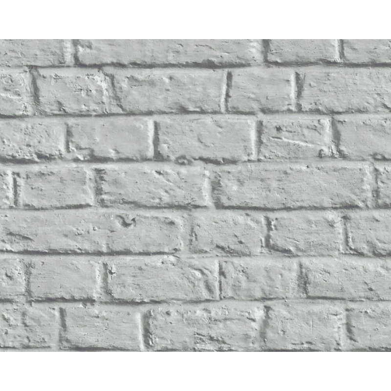 Rouleau de papier peint L 33 pi x l 21 po, Gris