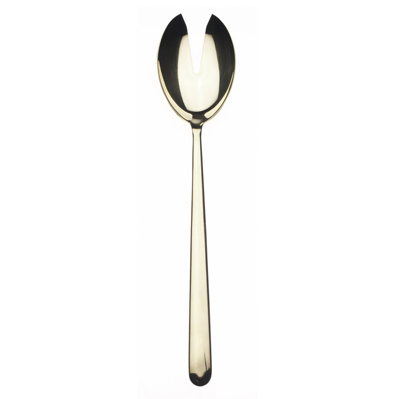 Linea Stainless Steel Serving Piece, Champagne