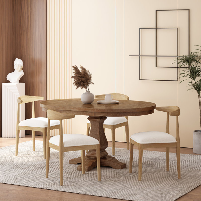 Jobita Dining Set, Ivory