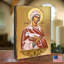 Peinture de saint-agnia avec icône inspiration