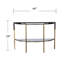 Console Cortinada Demilune