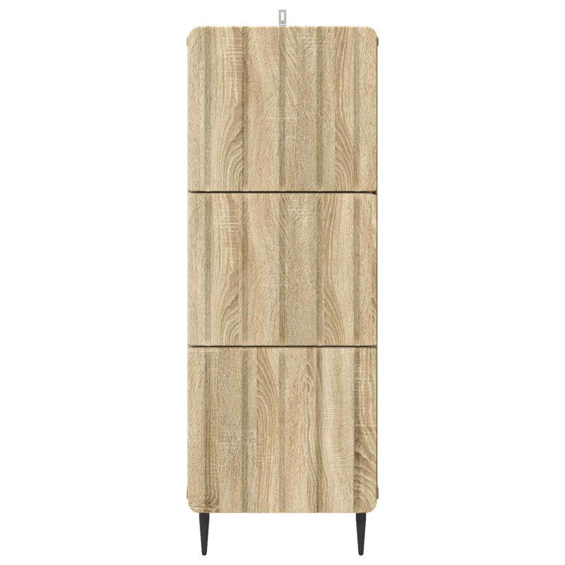 Accent Chest, Sonoma Oak, 92cm H x 33cm W x 34.5cm D