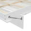 Lit escamotable Ashen avec tablettes, garde-robe et lumière DEL-121422759-115825685