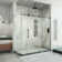Enigma-XO 72.37" x 76" Sliding Frameless Shower Enclosure with ClearMax™ Technology