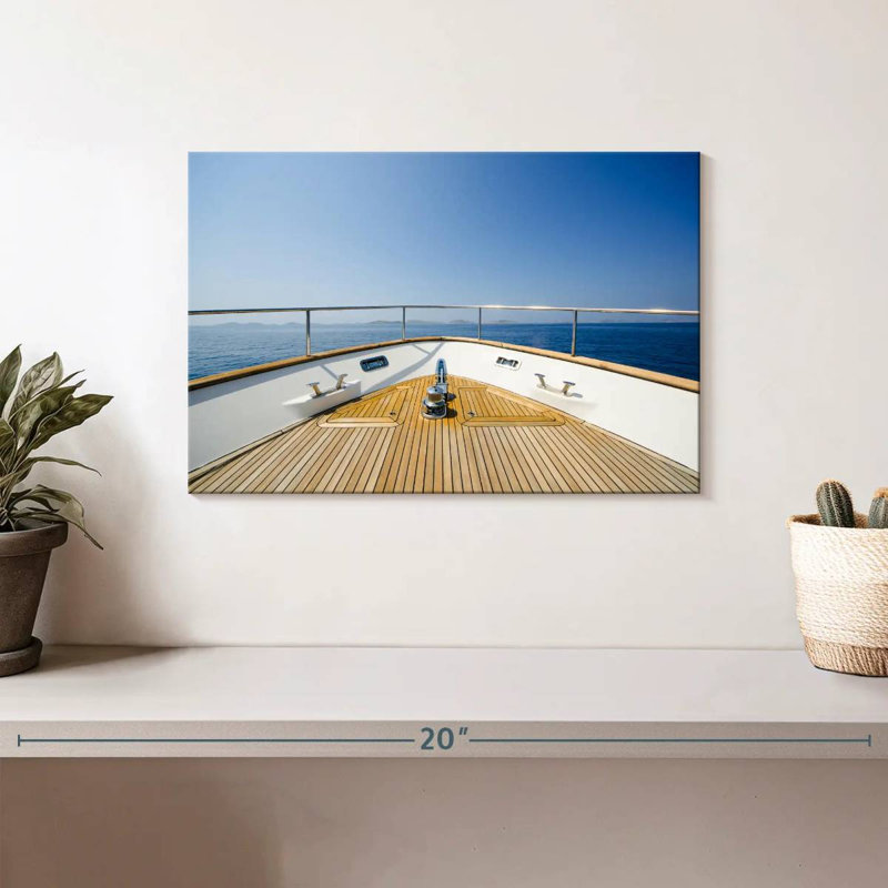 Mehar Yacht Forward Deck, 8" H x 12" W