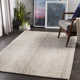 Rimma Animal Print Handmade Tufted Wool Light Gray/Taupe Area Rug